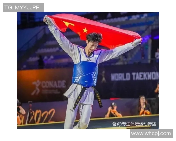 中国跆拳道世锦赛夺金，教练组泪洒赛场